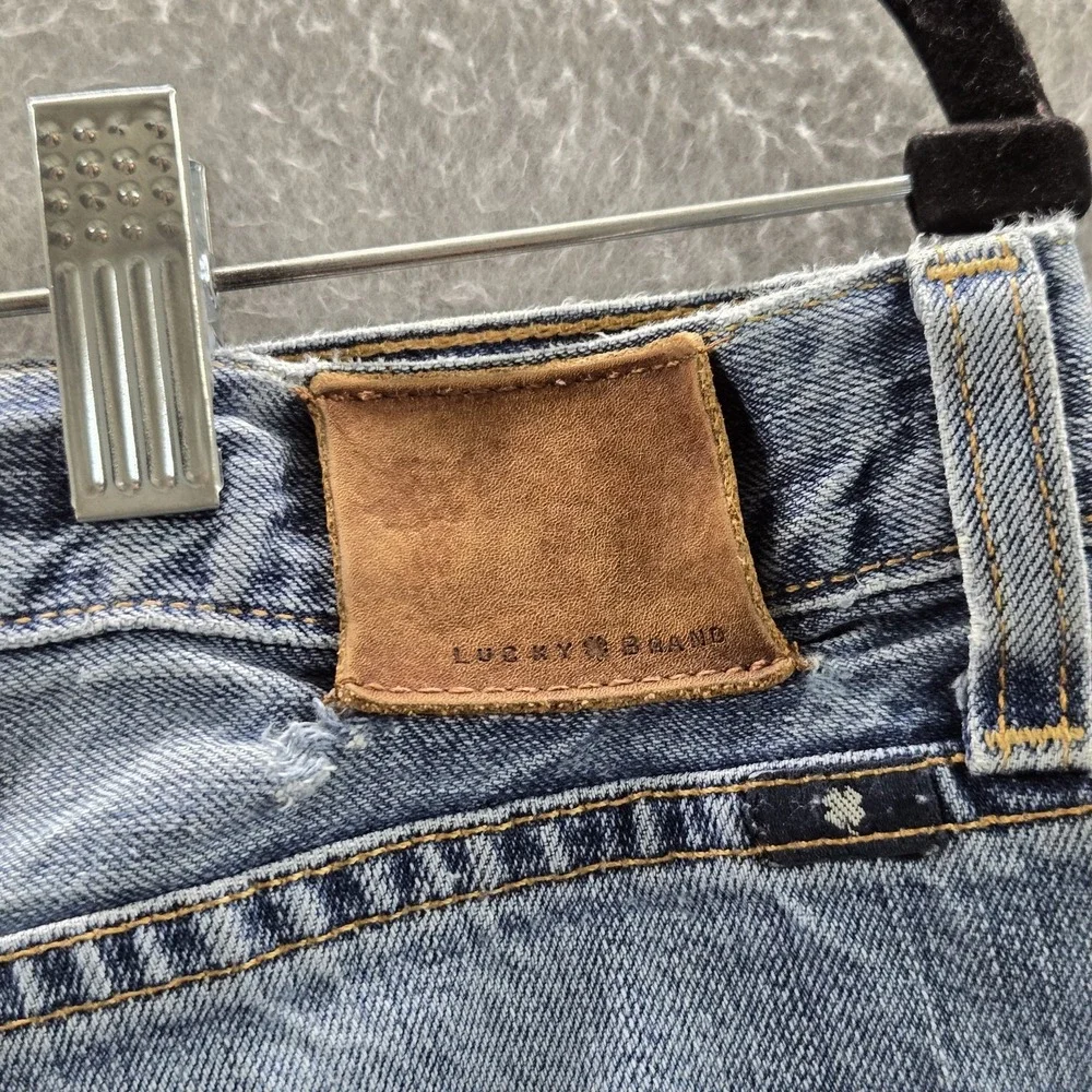 Lucky Brand Men Jeans 34X32 Light Blue Denim 31